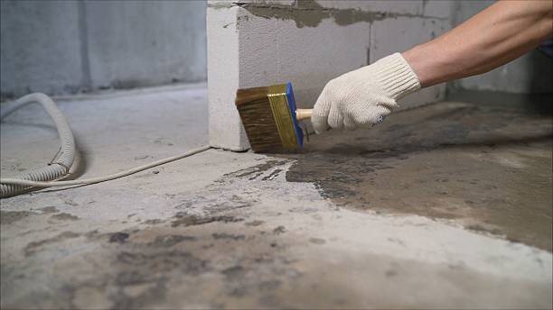 Crawl space vapor barrier installation in New Troy, MI